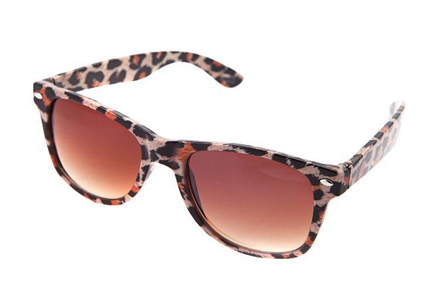 Leopardo rašto saulės akinai