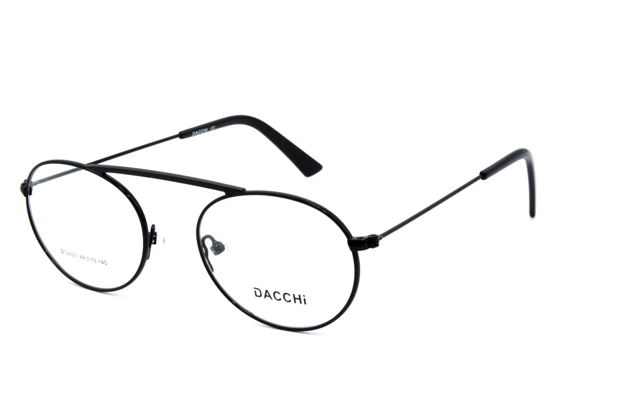 Regėjimo akiniai Metal Small Oval Black, Juoda - Image 3