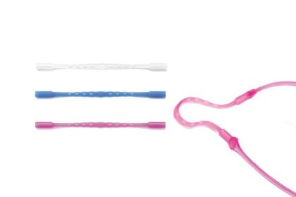 Silikoninė vaikiškų akinių virvutė - laikiklis 15 cm